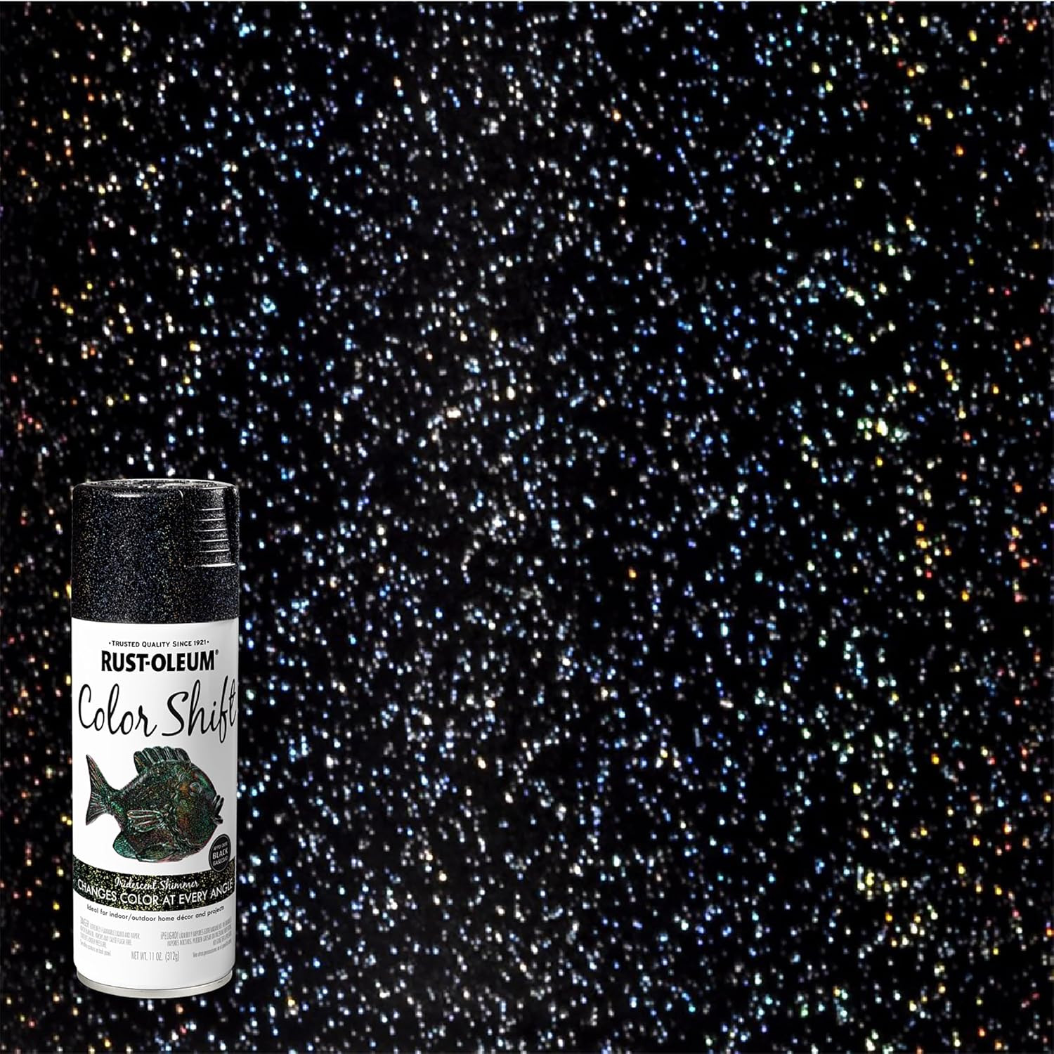 Rust-Oleum 384335 Specialty Color Shift Spray Paint, 11 Oz,Iridescent Shimmer