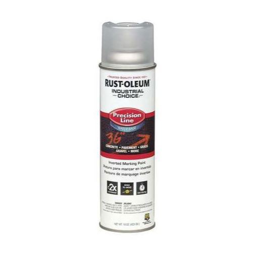 Rust-Oleum 1801838 Clear Inverted Marking Paint Spray Water-Based 16 oz