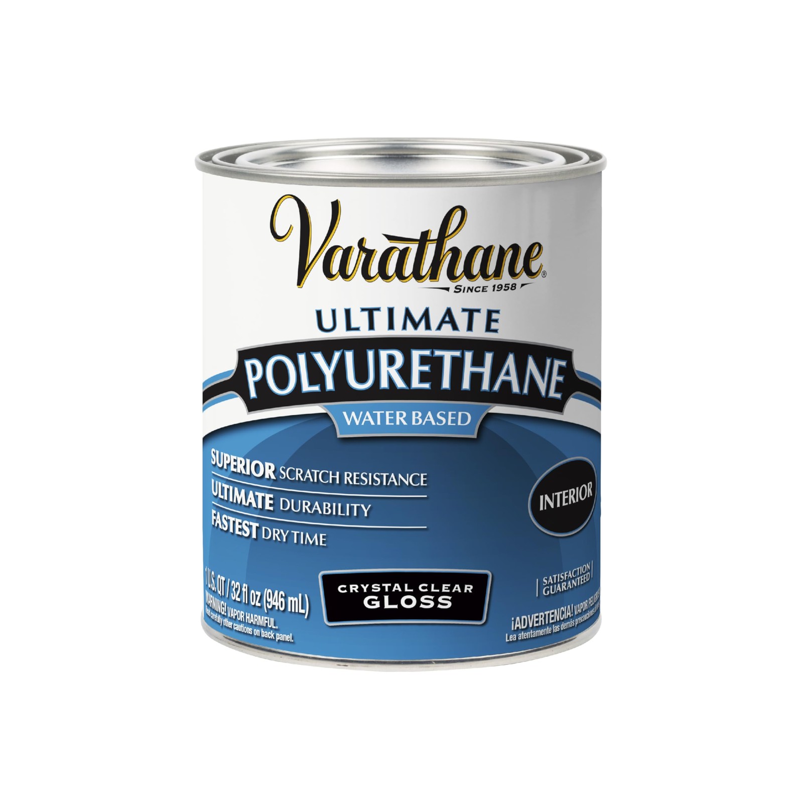 Varathane Water-Based Crystal-Clear Ultimate Polyurethane | Interior Wood
