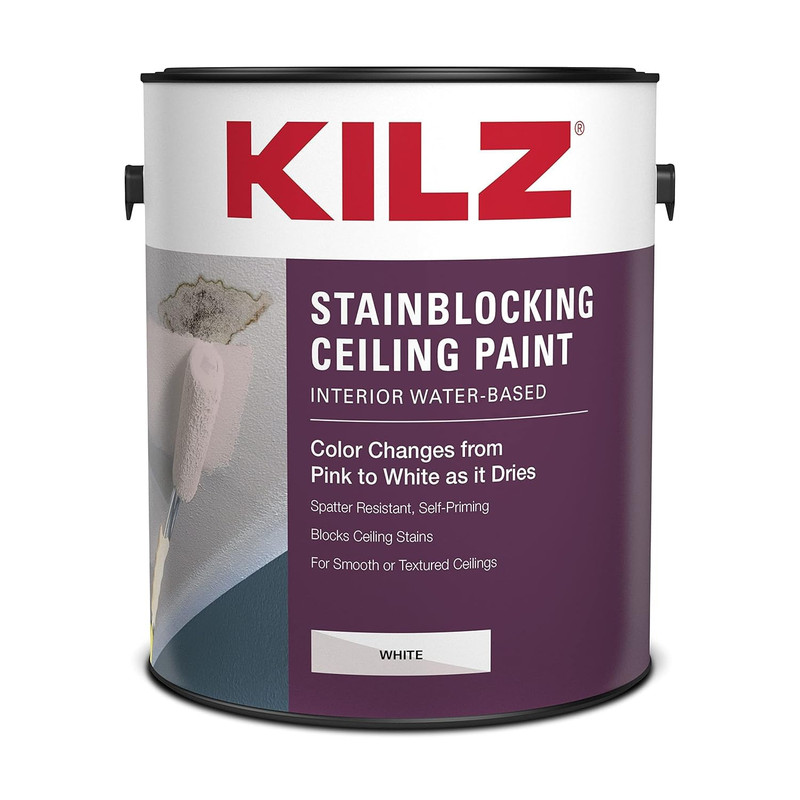 Kilz Stainblocking Ceiling Paint Interior White 1 Gallon 68041