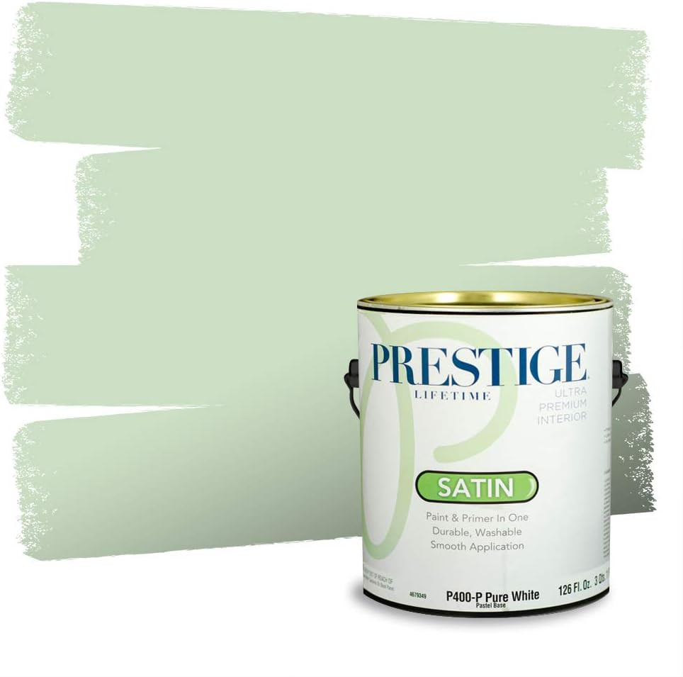 Paints Interior Paint and Primer in One, 1-Gallon, Satin, Comparable Match of Va