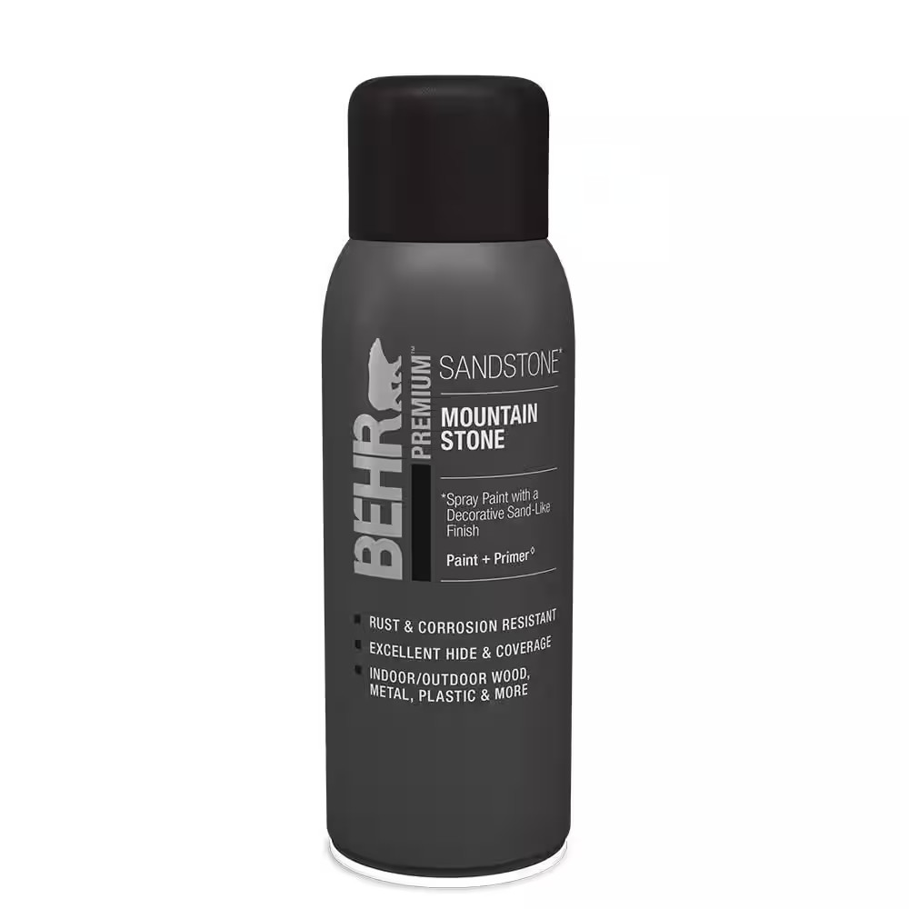 12 Oz. Mountain Stone Flat Interior/Exterior Spray Paint