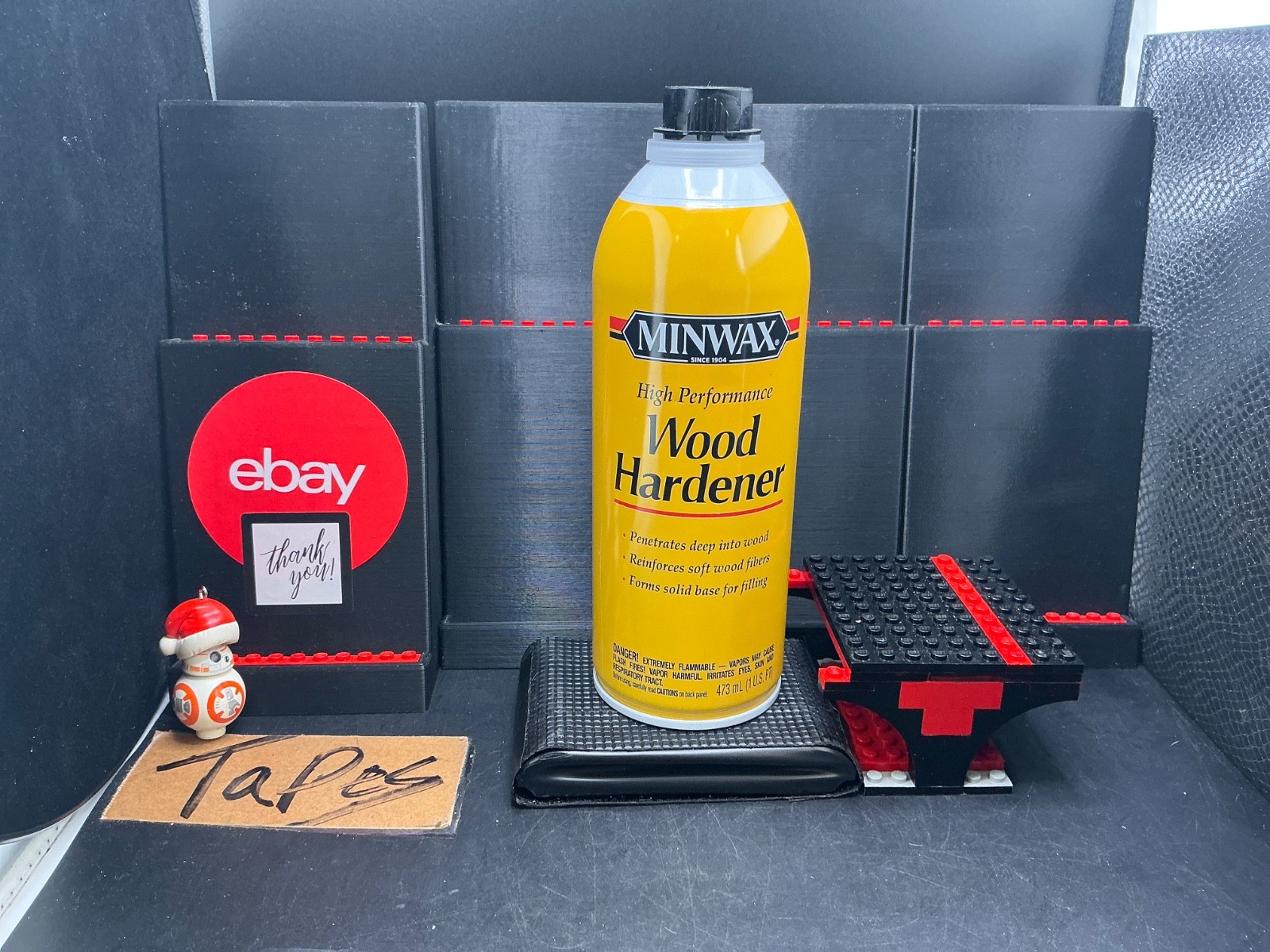 MINWAX WOOD HARDENER High Performance Strengthens Seals Rot Wood 1 pint 📦 📦