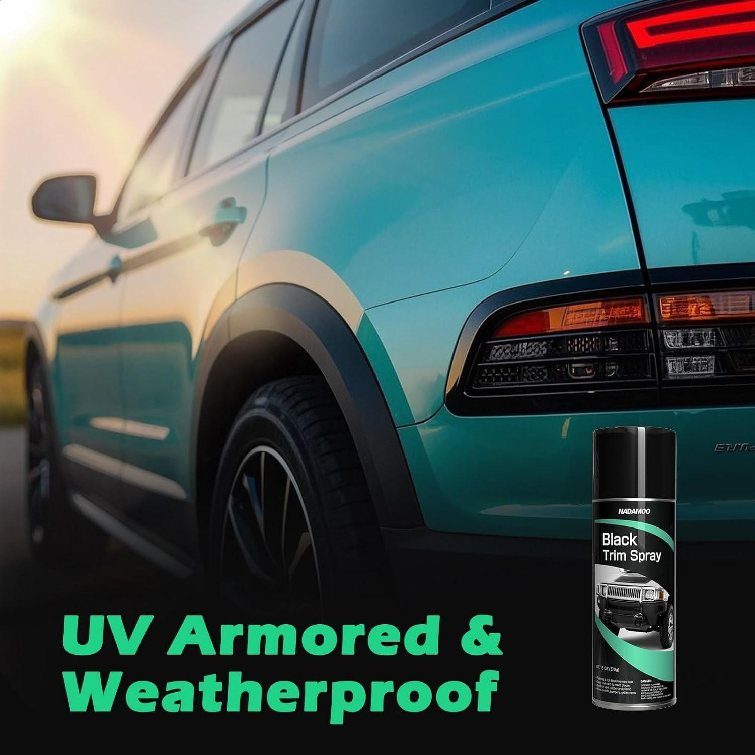 Durable Black Spray Paint – Multi-Surface, 13oz x 2, Effortless DIY Application