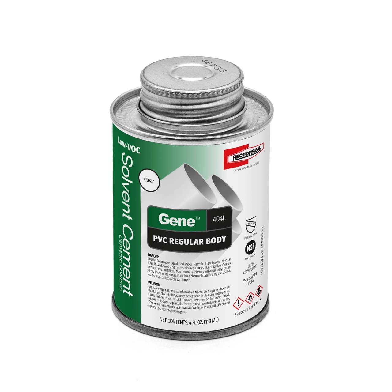 Rectorseal 404L Low Solvent Cement 1/4 Pint