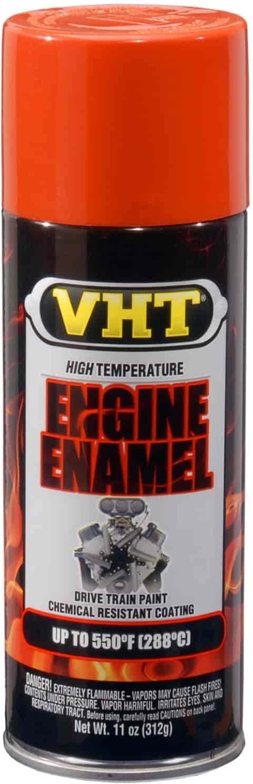 550° High Heat Engine Enamel – Chrysler Hemi-Orange 11oz Aerosol for Durability