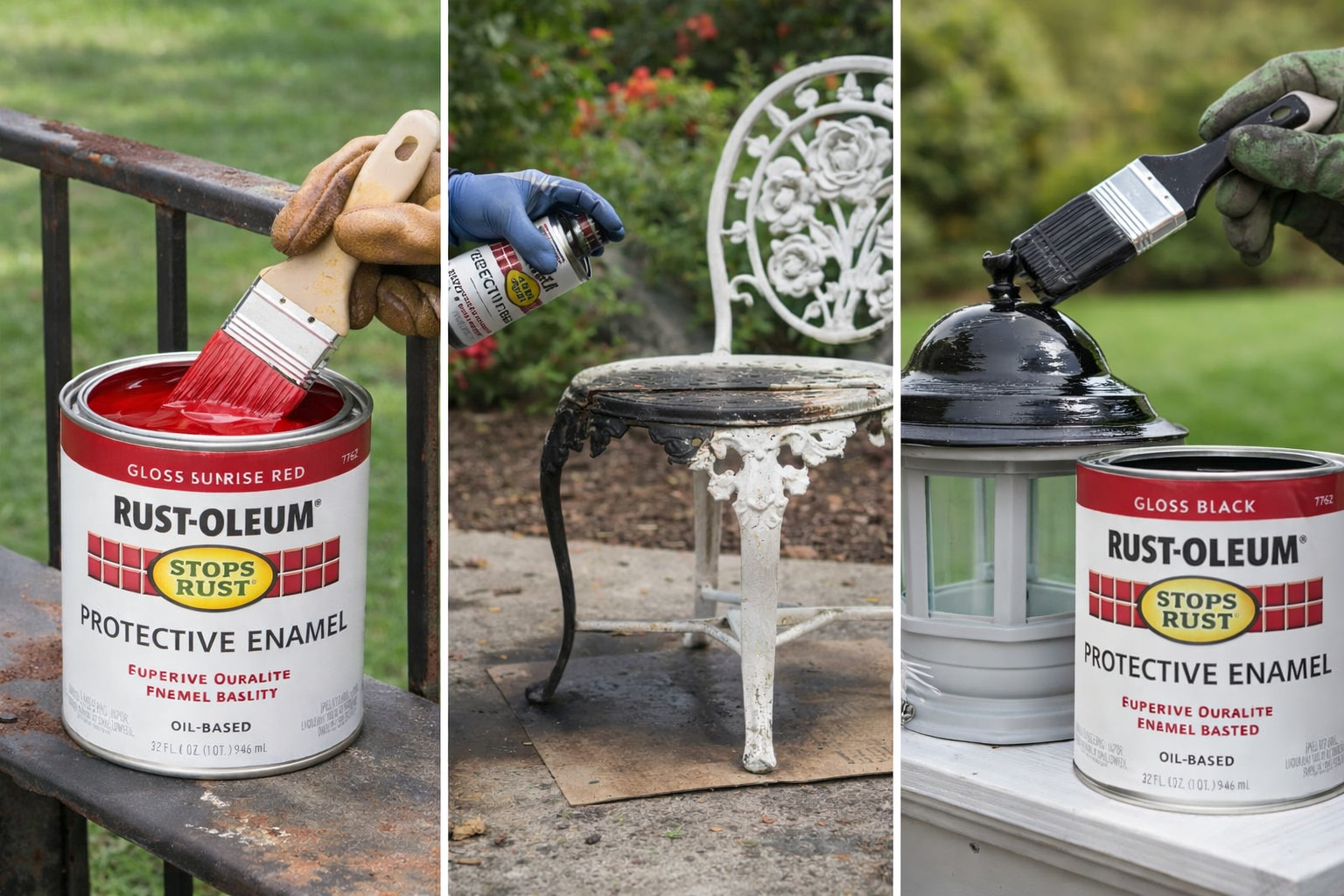 Rust‑Oleum Stops Rust Protective Enamel Paint Oil‑Based Durable Gloss
