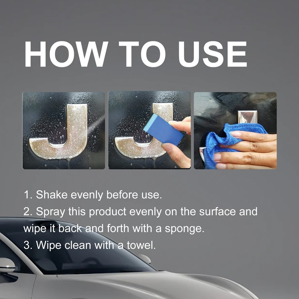 Multi-Purpose Car Rust Removal Spray Rust Remover Rust Inhibitor Derusting Spray