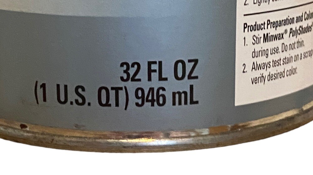 Minwax PolyShades Stain & Polyurethane American Chestnut Gloss Quart