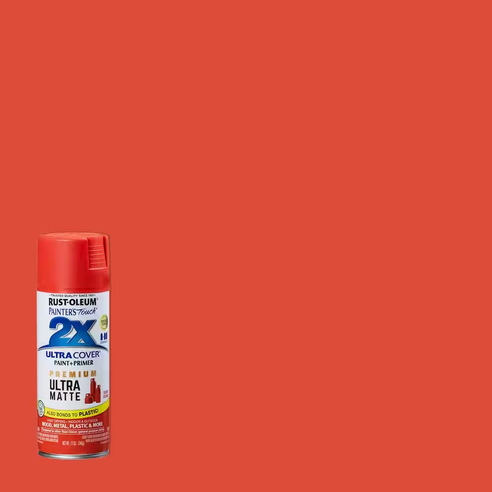 12 Oz. Matte Burnt Sienna Ultra Cover General Purpose Spray Paint (Case of 6)