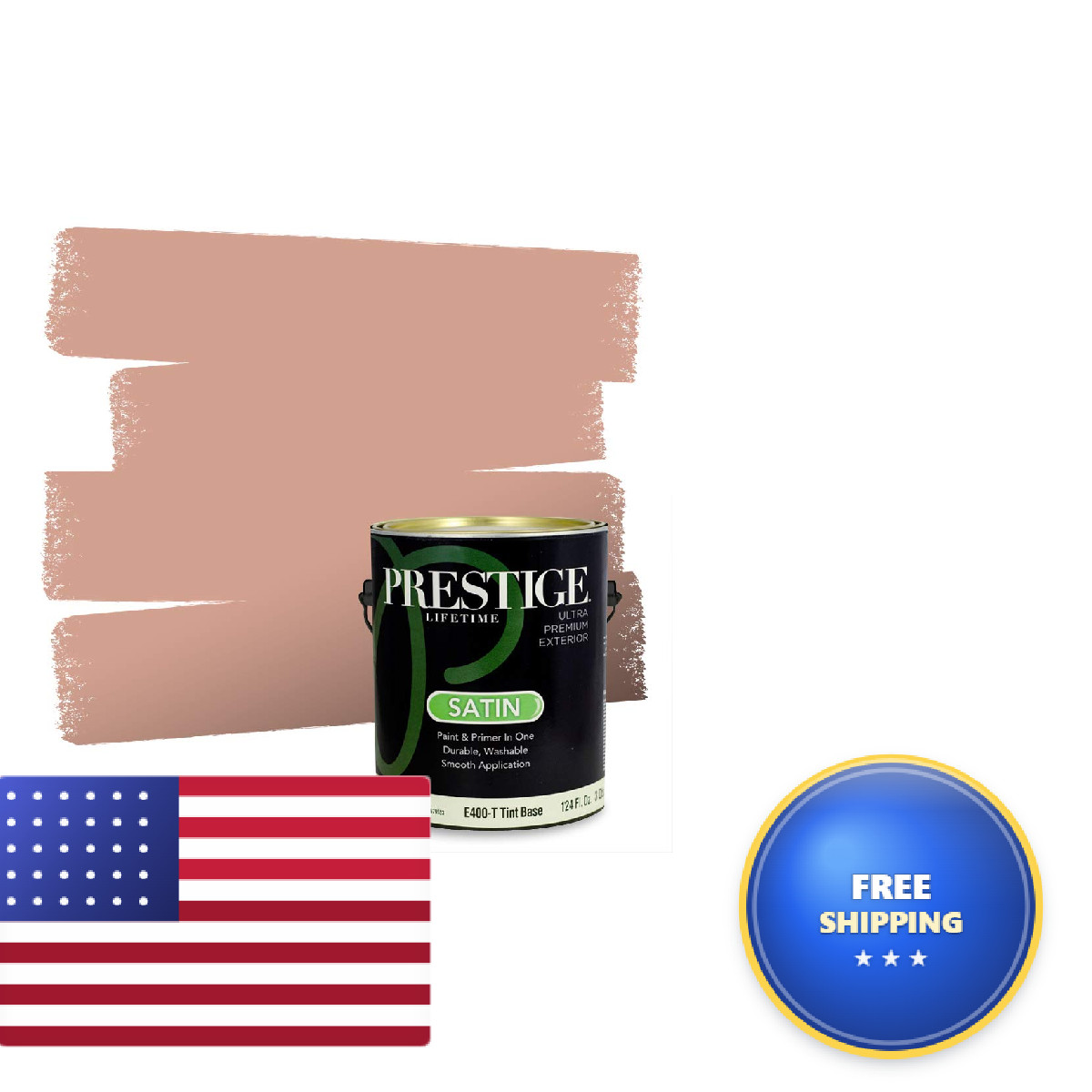 Prestige Paints Exterior Paint And Premiumr In One 1-Gallon Satin Comparable