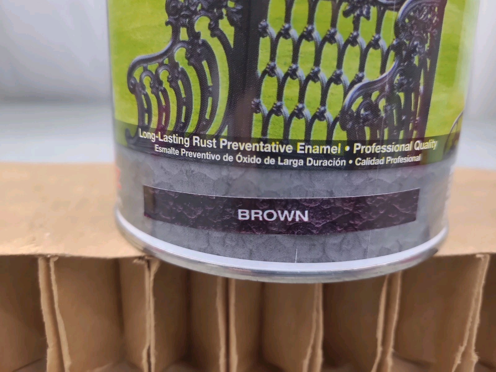 1x Hammerite Rust Cap Paint Primer BROWN Hammered Finish, 1 Quart