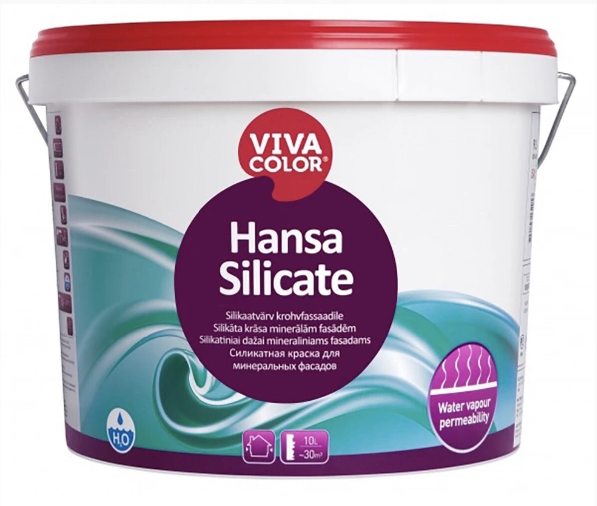 White Untinted Smooth Silacote Masonry Paint