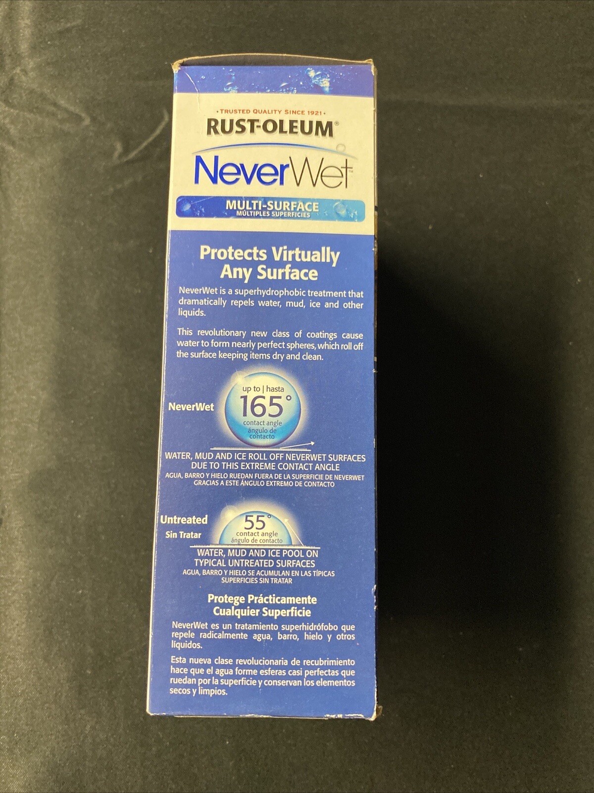 Never Wet Rust-Oleum Multi-Surface Liquid Repelling Treatment Kit Frosted Clear