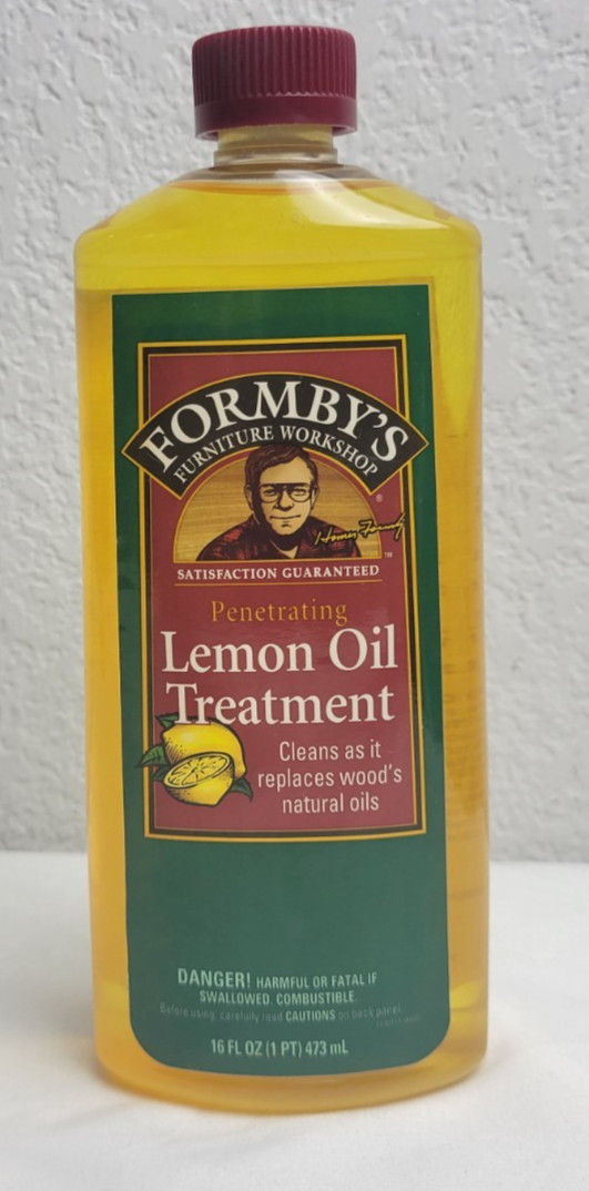 Formby’s Penetrating Lemon Oil Treatment Large 16 fl Oz Bottle.