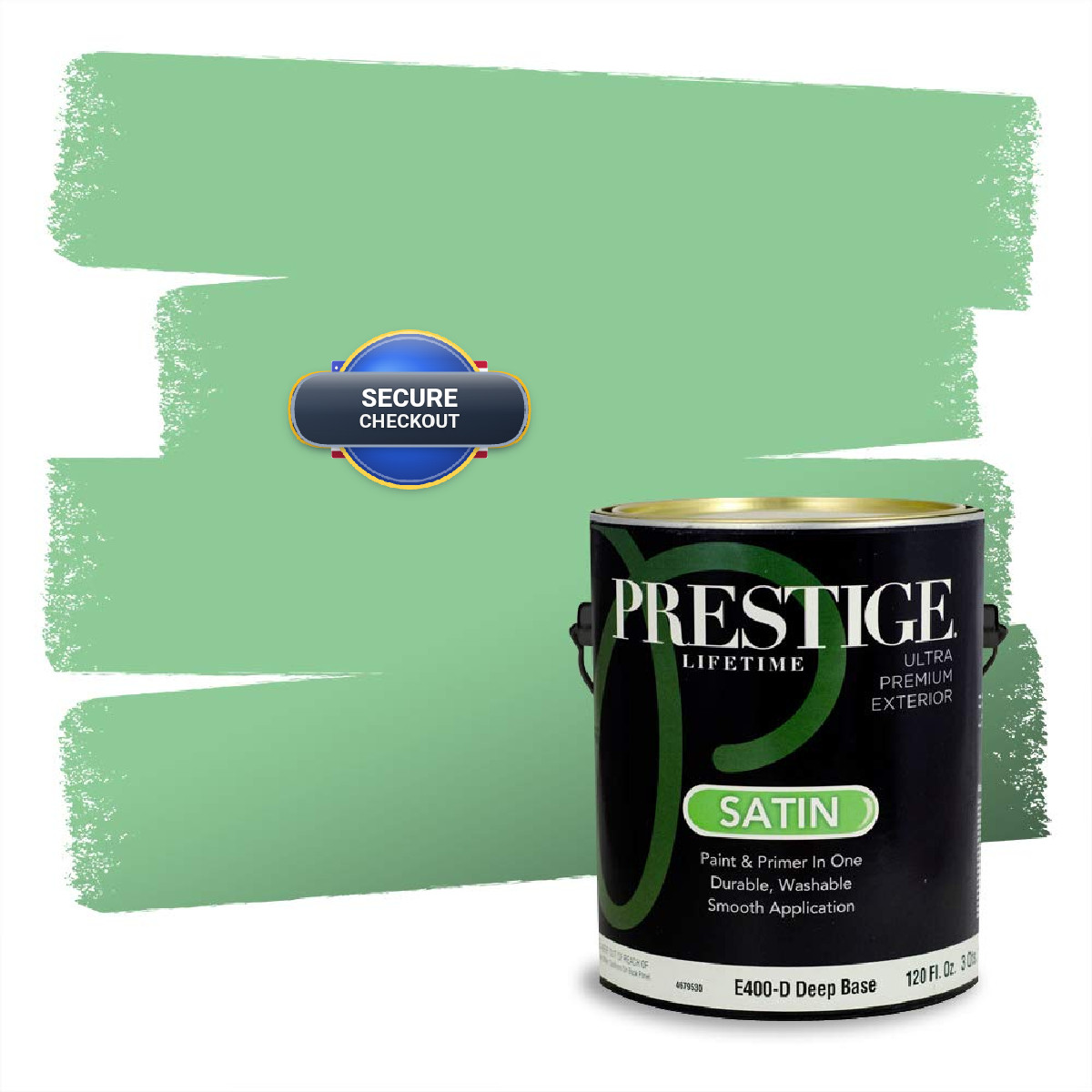 Prestige Paints Exterior Paint And Premiumr In One 1-Gallon Satin Comparable