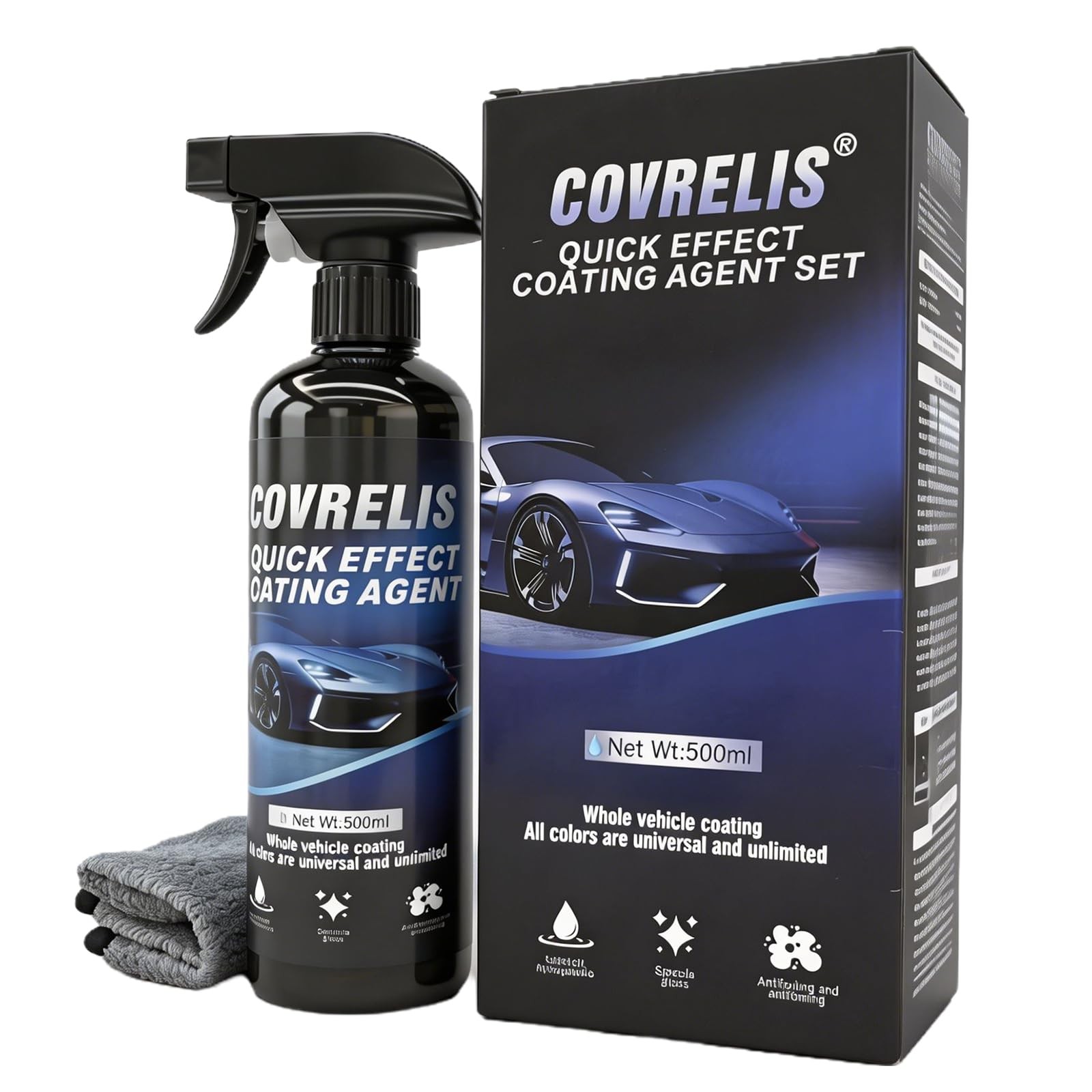 COVRELIS Ceramic Spray Coating 17.5 oz w/Towel