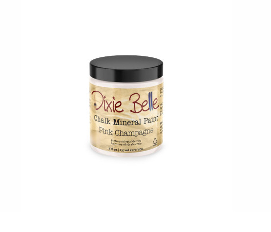 New Sealed Pink Champagne Dixie Belle Chalk Mineral Paint 8oz