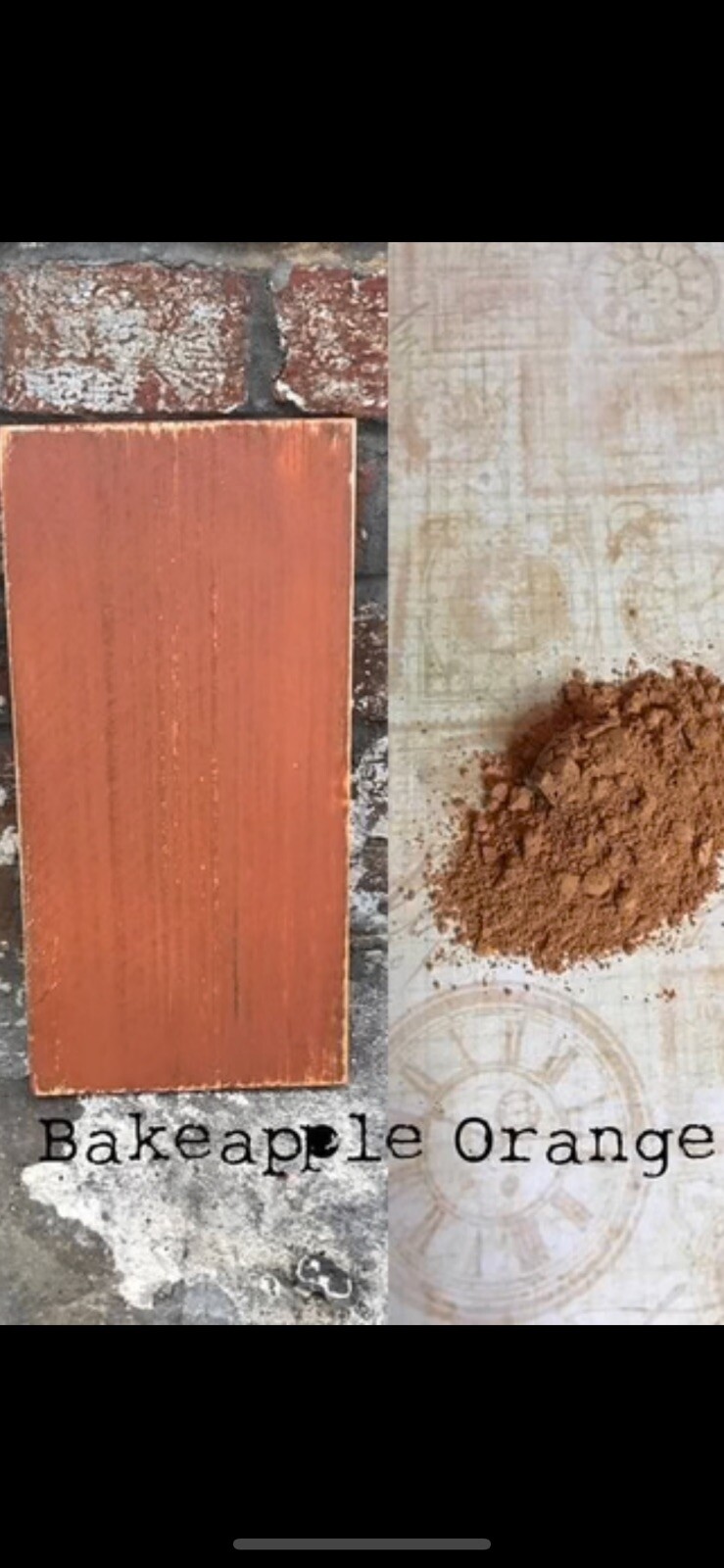 Junk Monkey Milkshake Paint- Bakeapple Orange New in Package