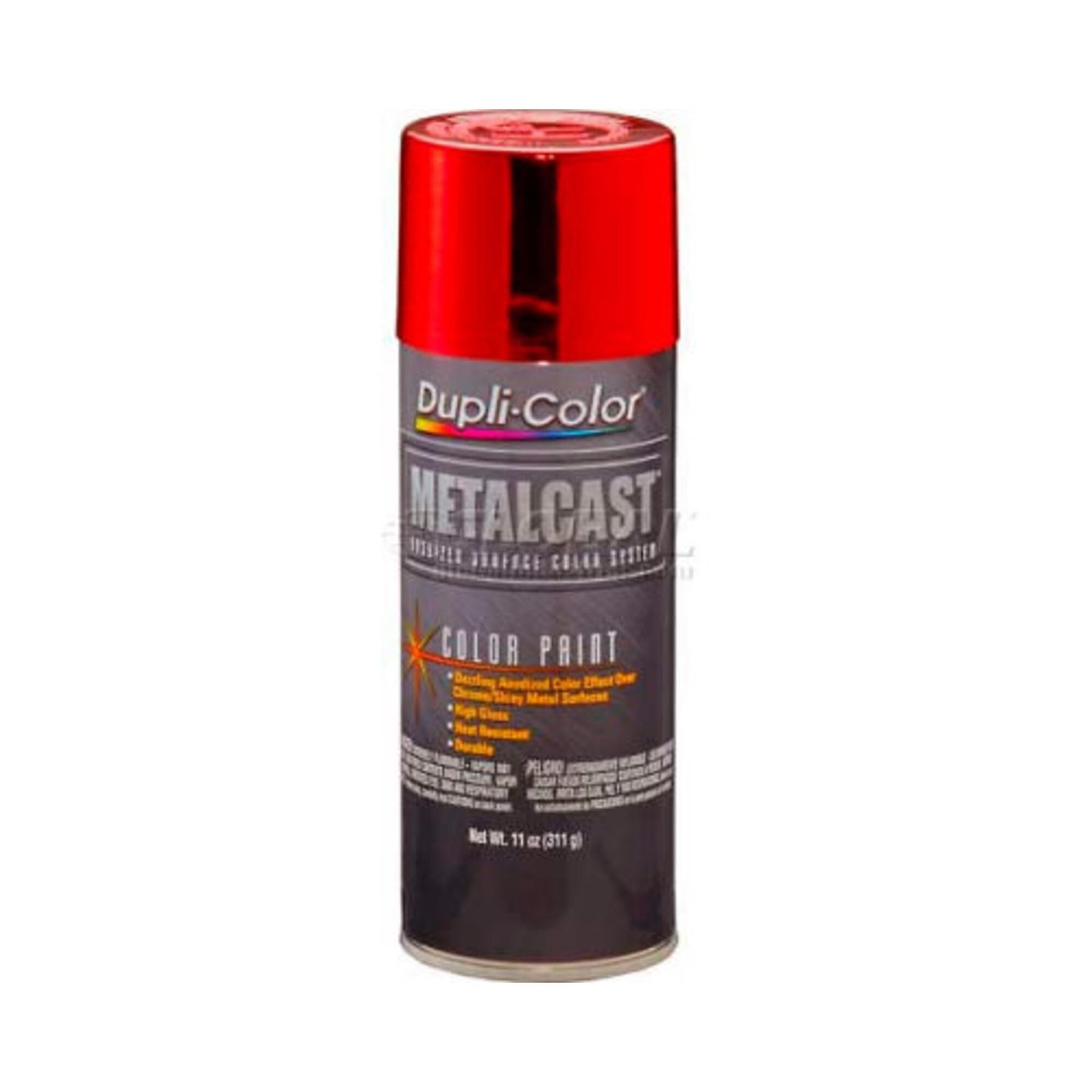 MC200 Metalcast Automotive Spray Paint – Red Anodized Coating – 11 oz Aerosol…