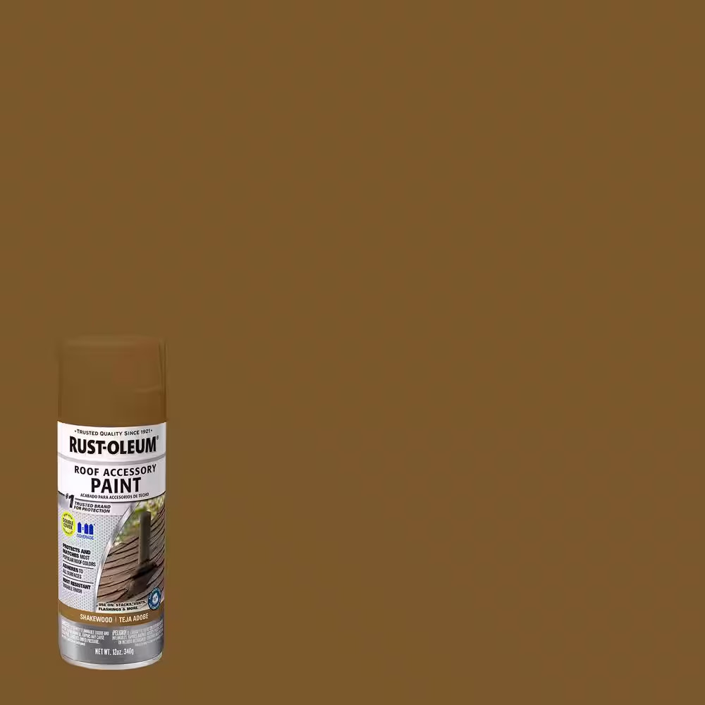 12 Oz. Shakewood Roof Accessory Spray Paint (6-Pack)