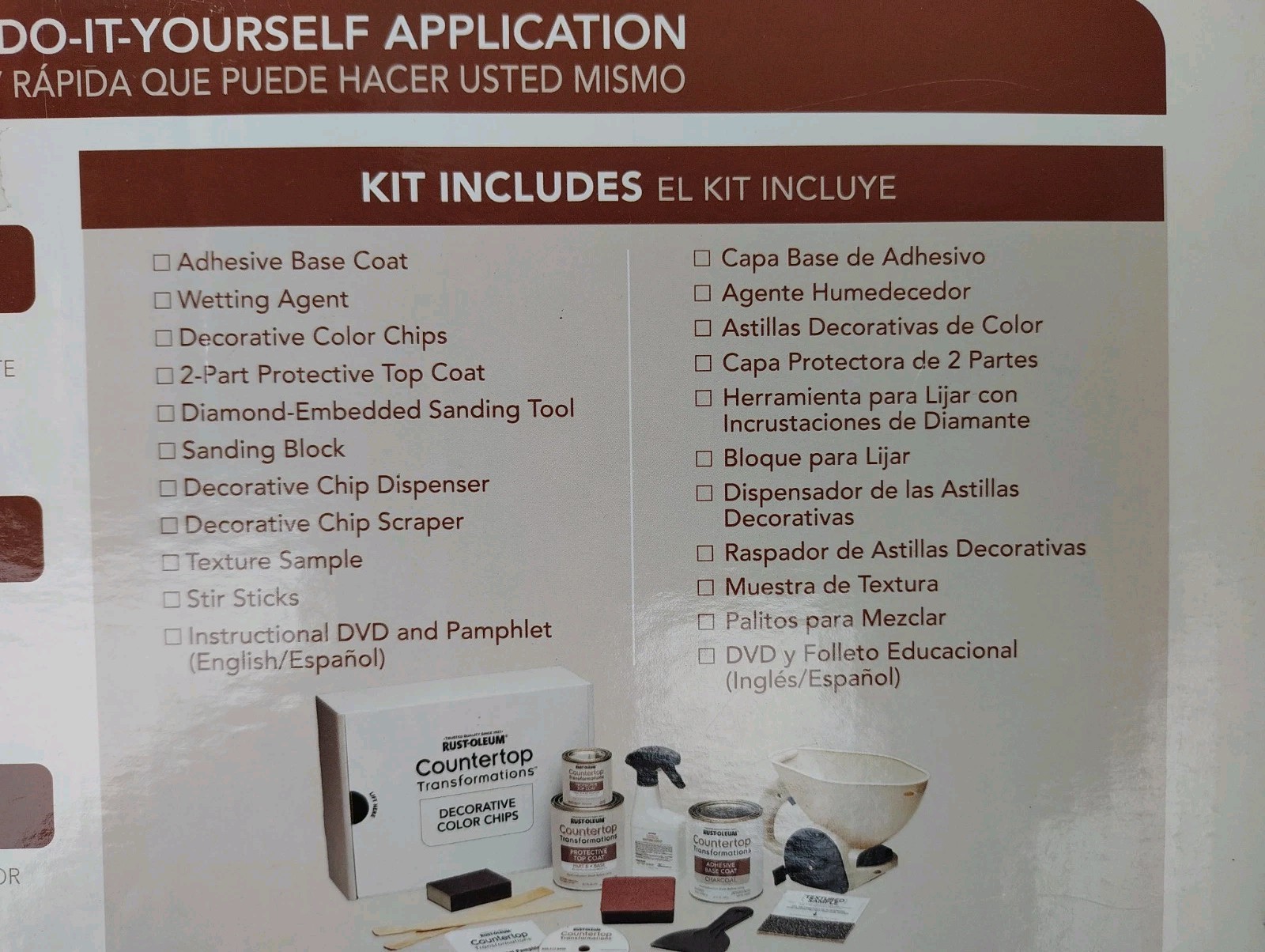 RustOleum 258283 Countertop Transformations Java Stone 70 oz. Kit