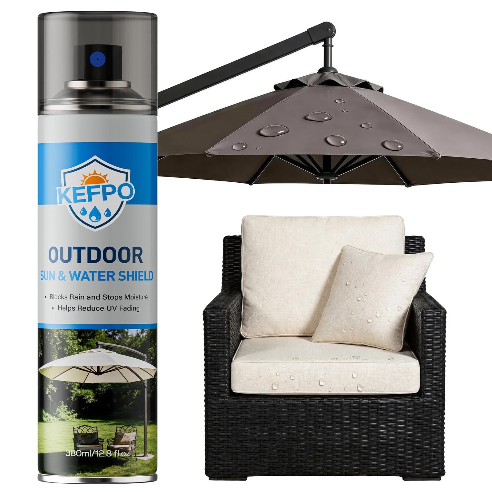 Outdoor Fabric Protector Spray: Waterproof & UV Protection for Patio Furnitur…