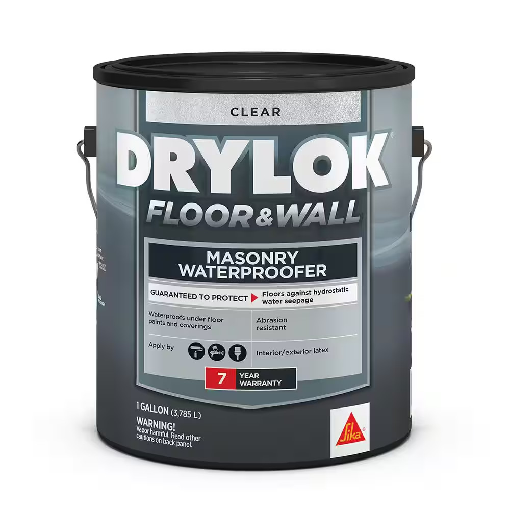 1 Gal. Clear Interior/Exterior Floor and Wall Basement and Masonry Waterproofer