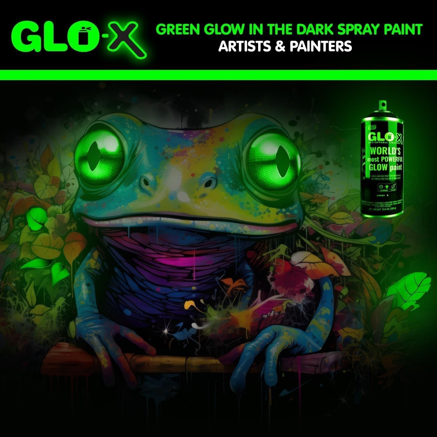 Glow in the Dark Spray Paint