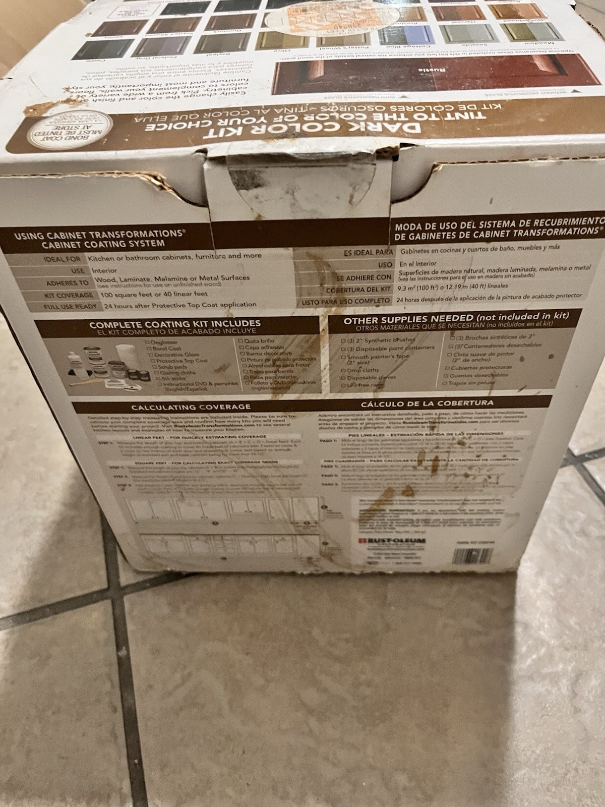 Rust-Oleum Cabinet Transformations Coating System Dark Tint Covers 100sf