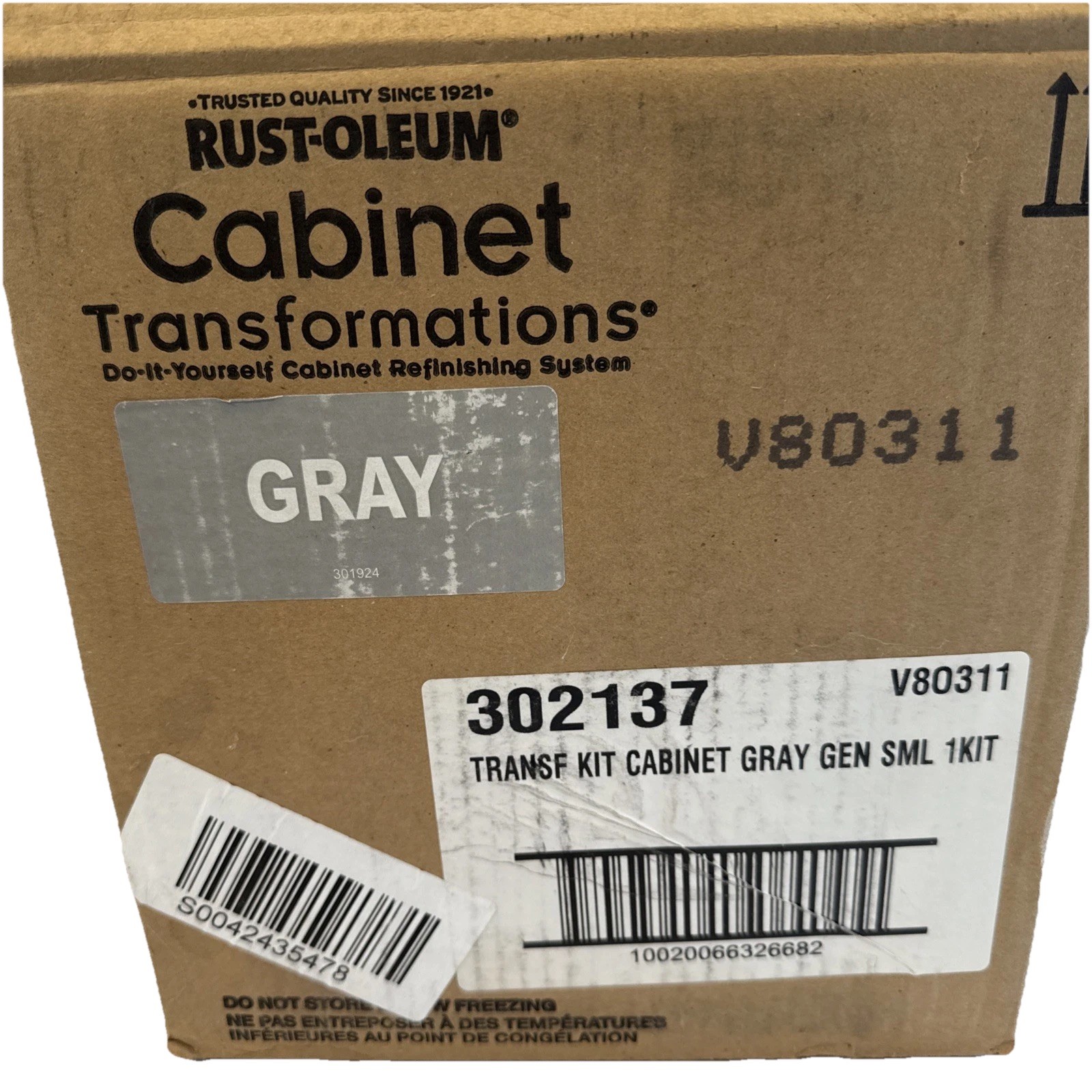 Rust-oleum Cabinet Transformation Kit – Kitchen Refacing gray 302137