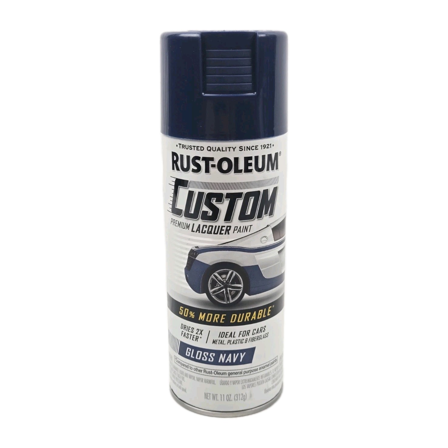 3 Pack Gloss Navy Rust-oleum Custom Premium Lacquer Paint @ 11oz. Each New