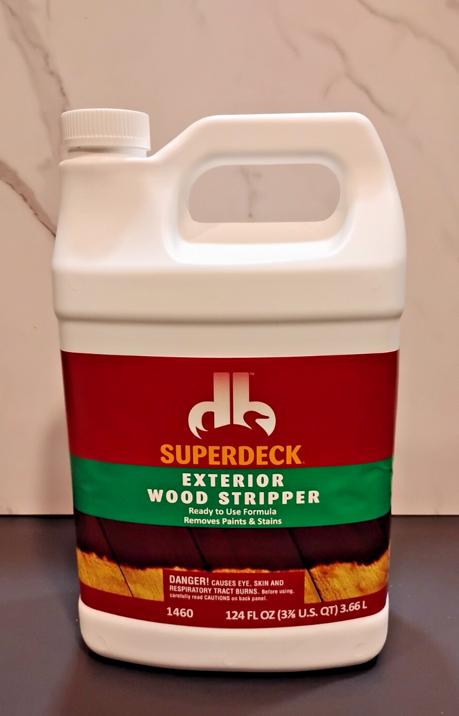 LOT OF 4 – SUPERDECK EXTERIOR WOOD STRIPPER 124FL OZ EACH