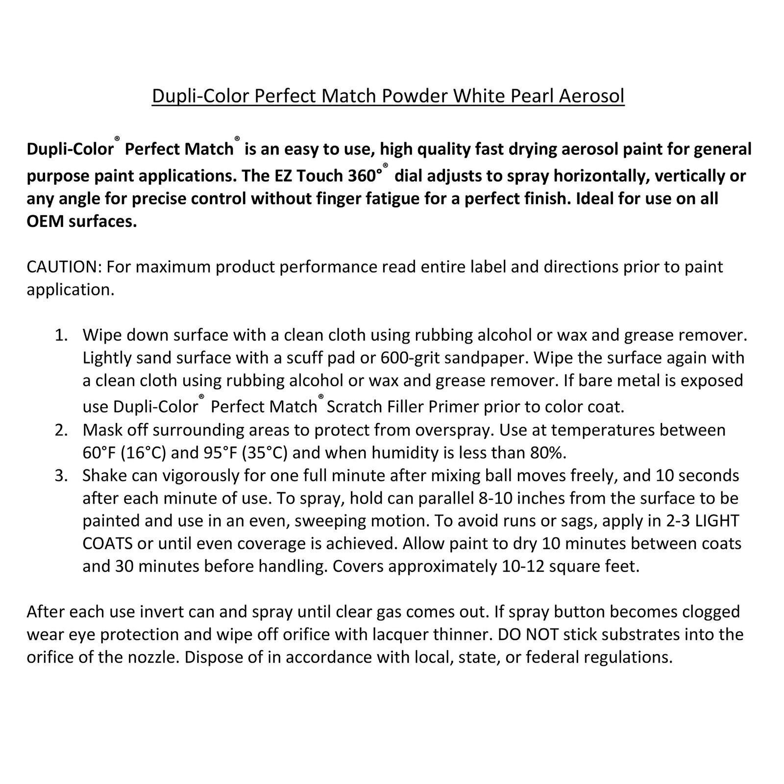 Dupli-Color EBHY18057 Perfect Match Automotive Spray Paint – Hyundai Power…