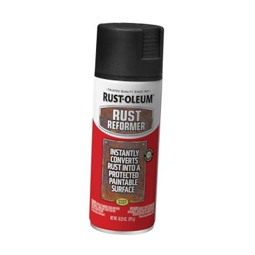 Rust-Oleum 248658 Stops Rust Reformer Spray Paint0.25 oz, Matte Black 1