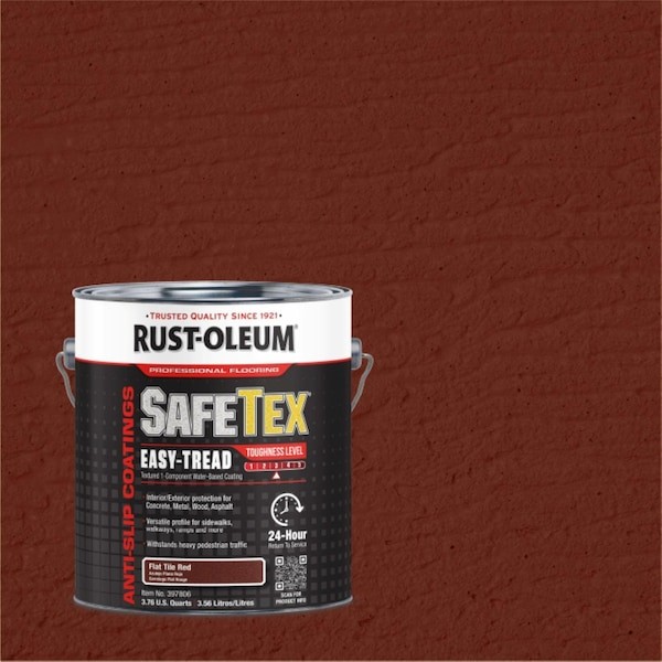 Rust-Oleum 397806 Epoxy Coating, Red, 1 Gal, Can