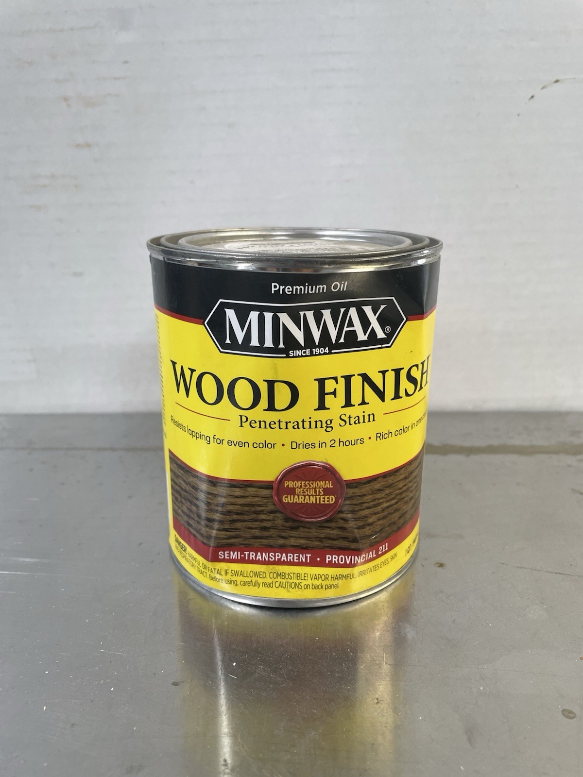 Minwax Wood Finishing Penetrating Stain, Provincial 211, 1 Quart, New Sealed
