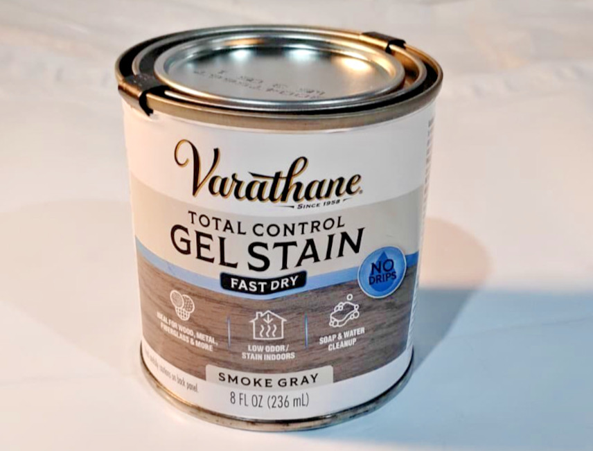 Varathane Total Control Gel Stain | Low Odor Water-Based Formula | Thick Gel