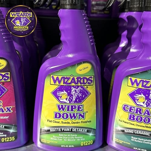 – Wipe Down Quick Detailer Spray – Matte Finish Cleaning Solution – 22 oz.