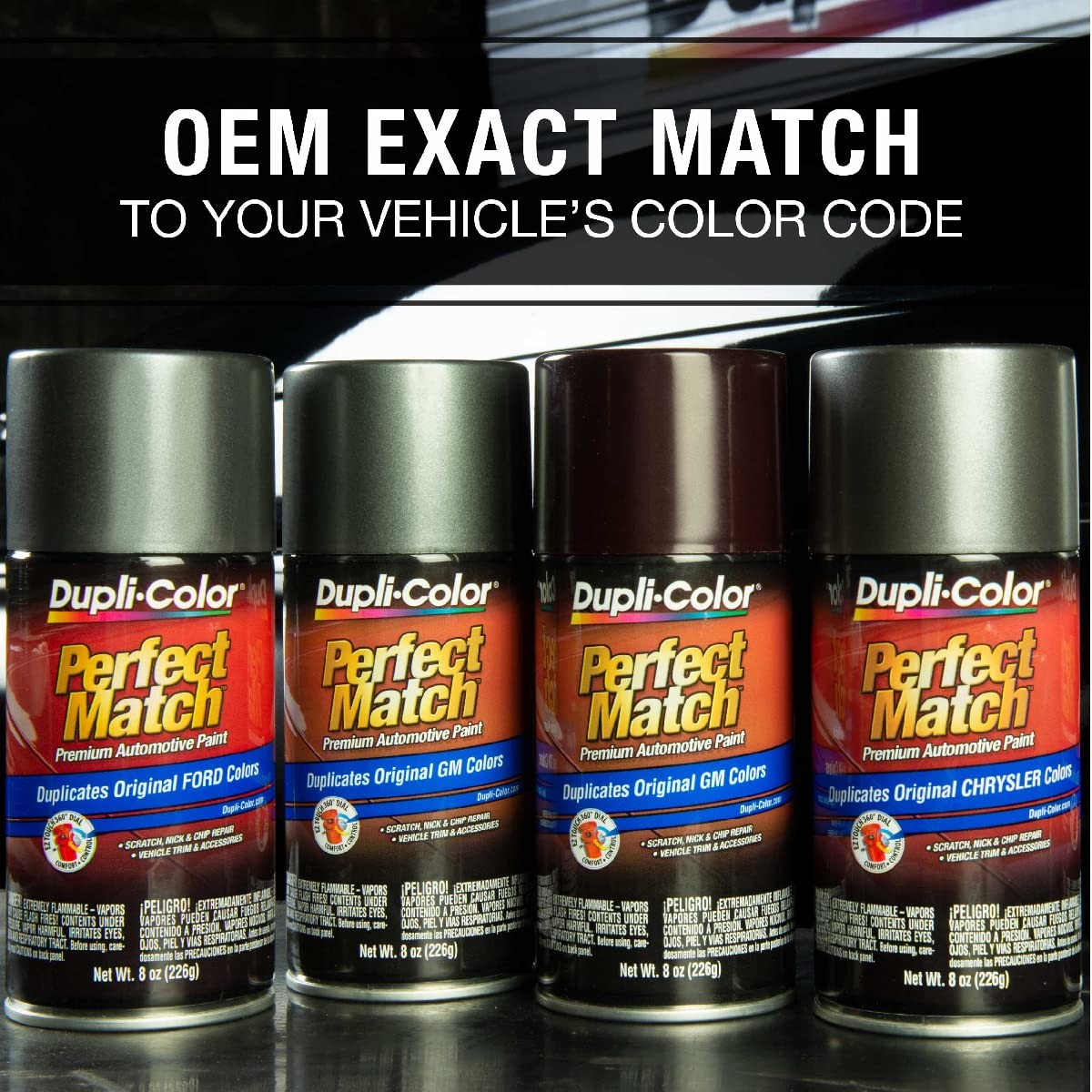 EBTY16237 Perfect Match Automotive Spray Paint – Toyota Dark Blue Pearl, 8P4 …