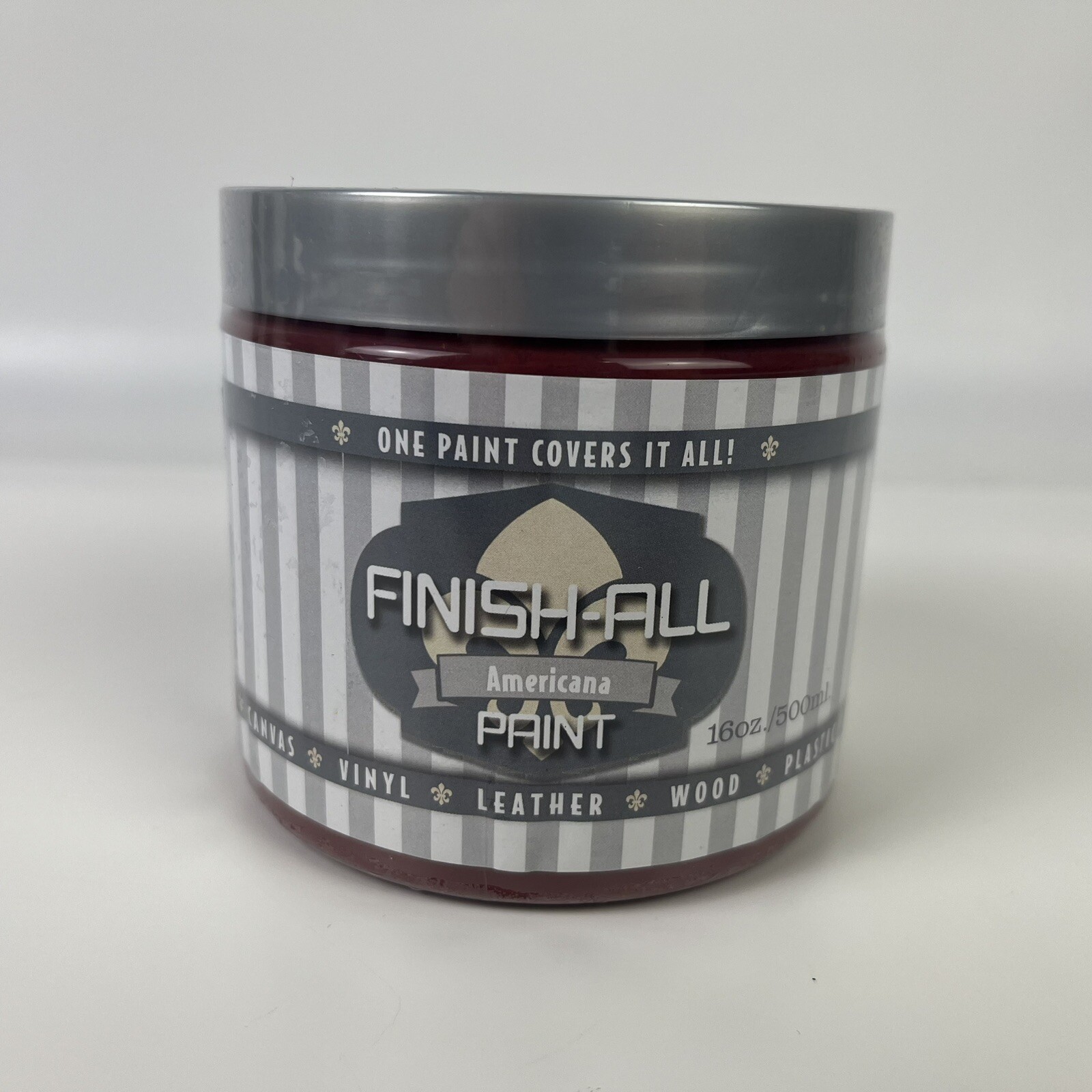 16 oz Finish-ALL All-in-One Paint Americana Red SEALED