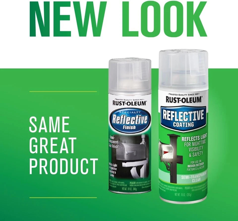 214944 Specialty Reflective Finish Spray, 10 Oz