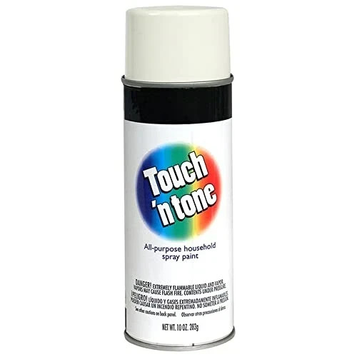 TOUCH N TONE Spray Paint 10oz GLOSS WHITE All-Purpose Home 55274830 S5