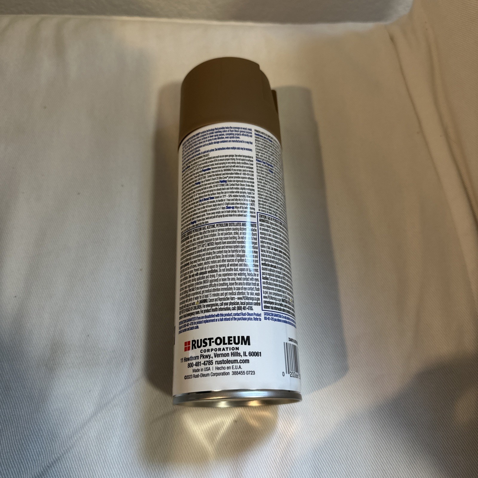 Rustler Ultra Cover spray paint Nutmeg