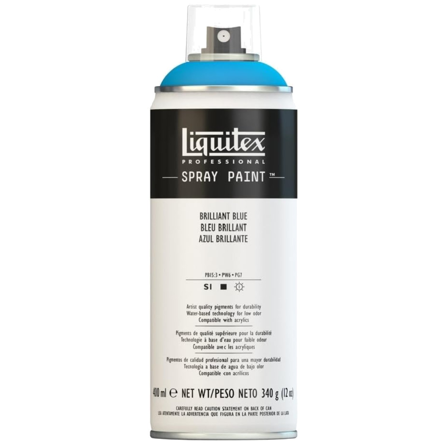 Brilliant Blue Aerosol Paint 12oz – Matte Finish