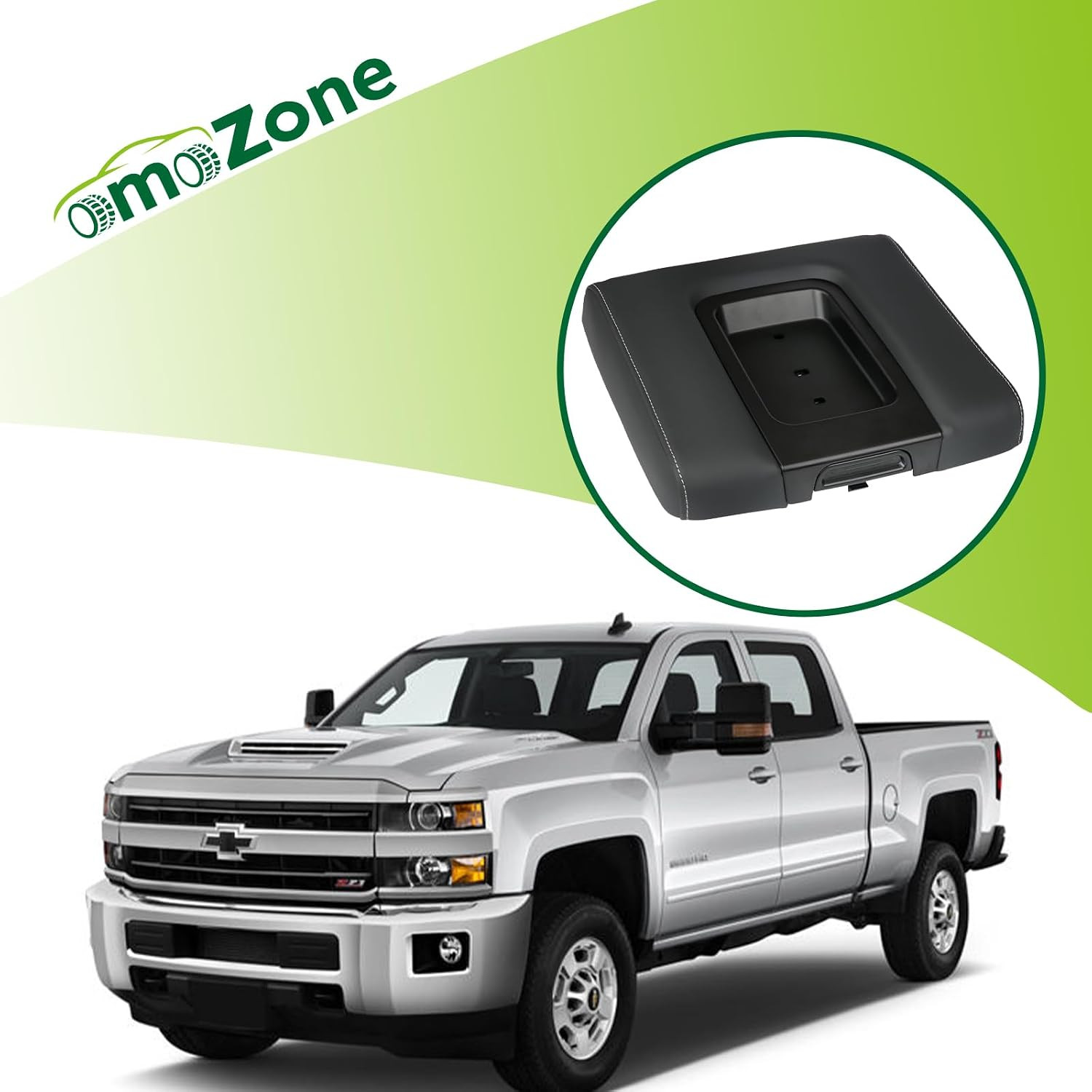 Front Seat Center Console Armrest Lid Black Compatible with 2014-2019 Chevrolet