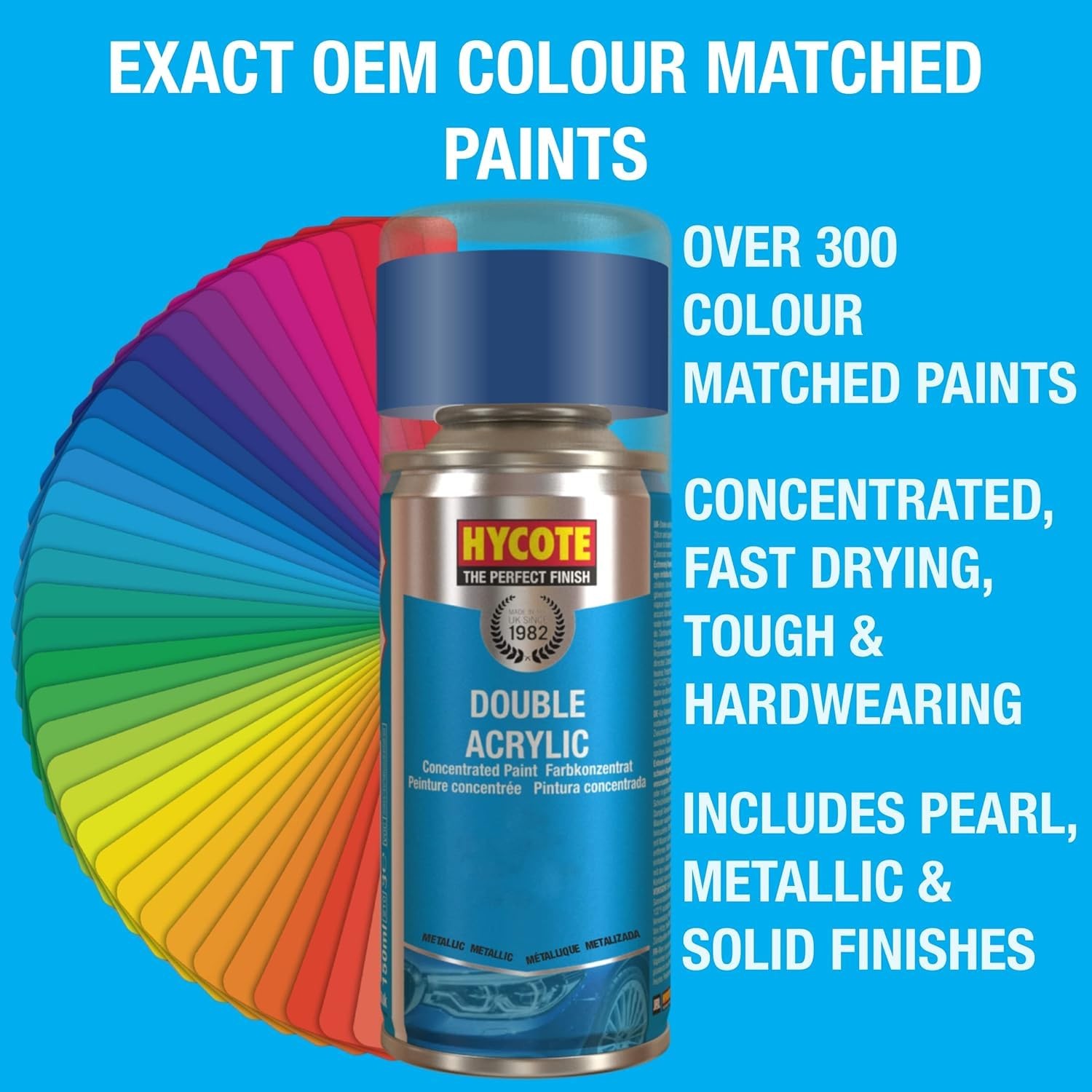 Clear Coat Spray Paint Lacquer 13.5 Oz 400ml Gloss UV Resistant Quick Dry