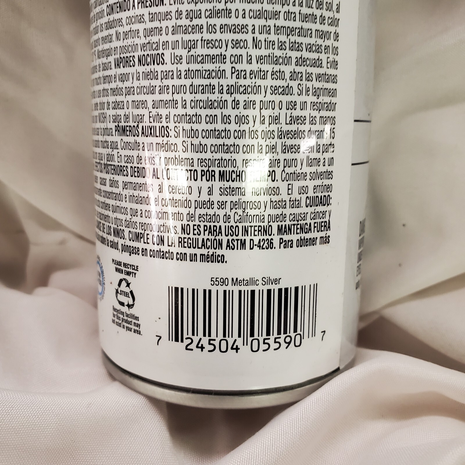 Metallic Gloss Silver Spray Paint, Silver (6)cans Krylon ColorMaxx 11 Oz.