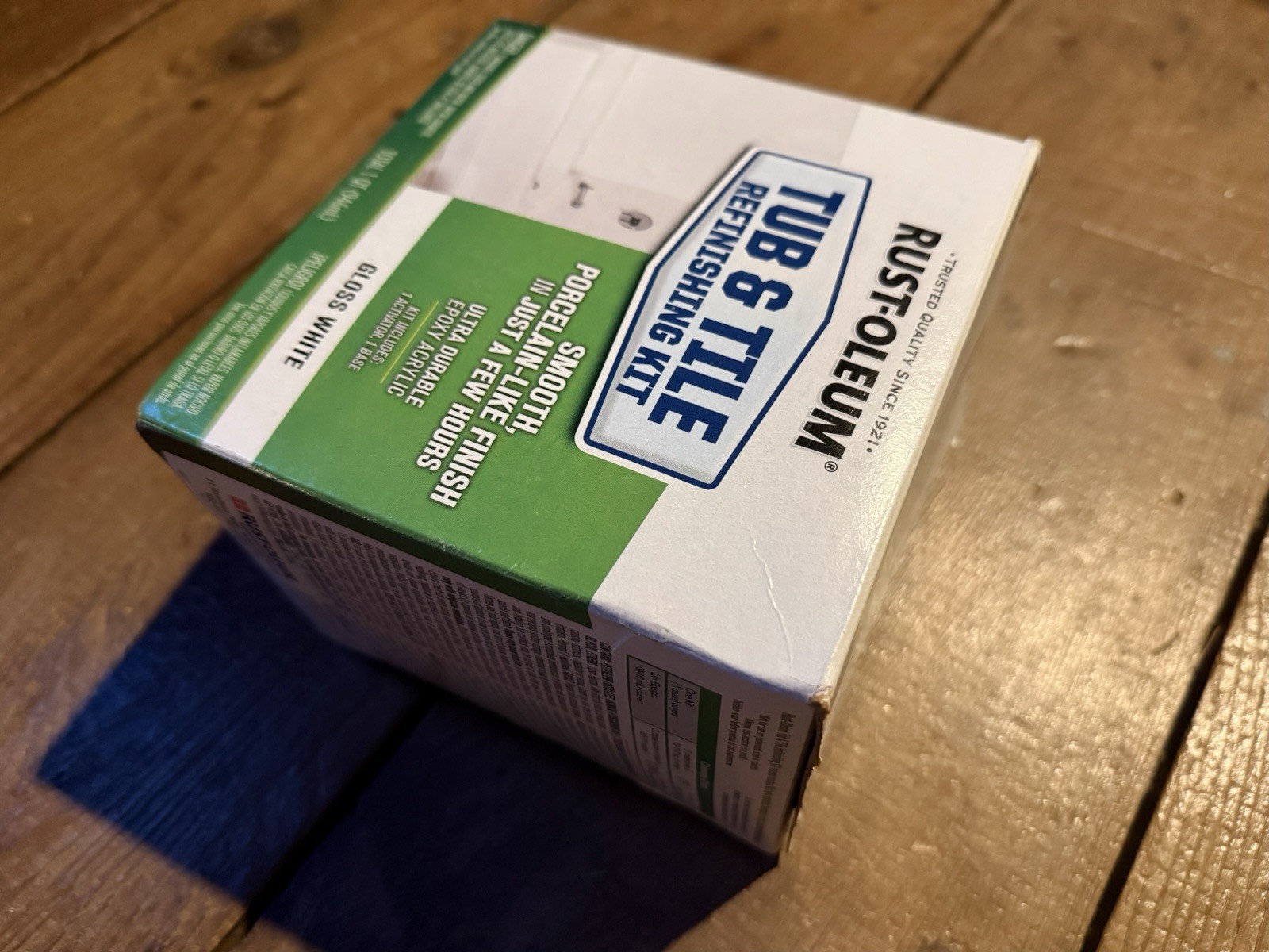 Rust-Oleum Tub and Tile Refinishing Kit – Gloss White NEW