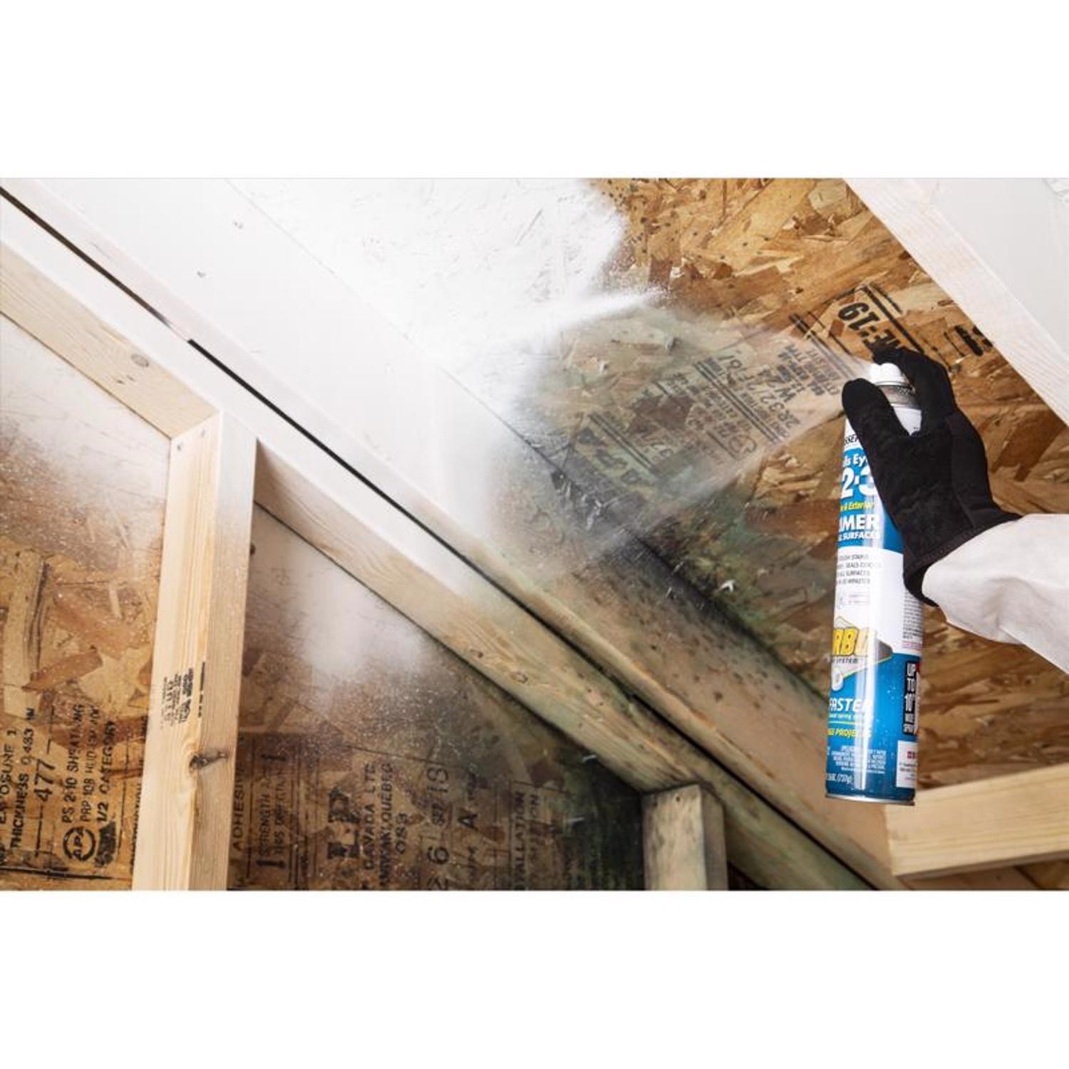 Zinsser 343746 Flat/Matte White Oil-Based Primer Spray Paint 26 oz. (Pack of 6)